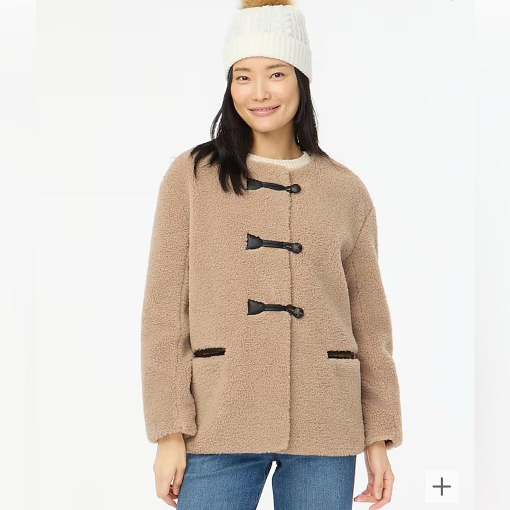 Women’s Petite JCREW toggle coat